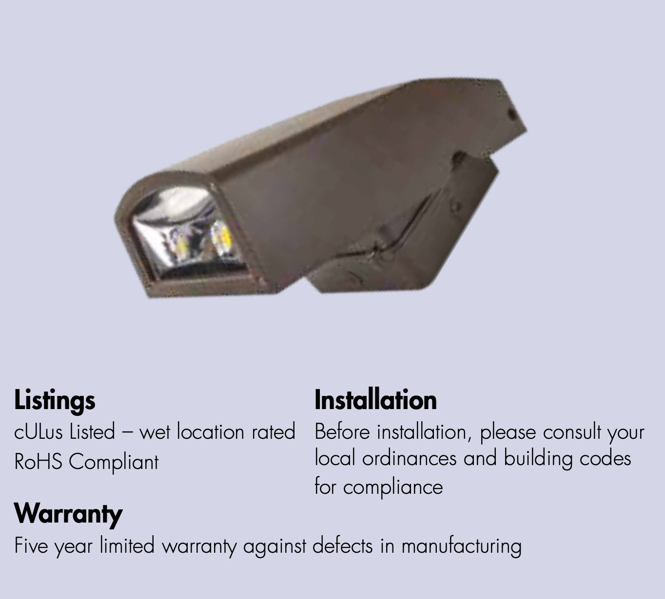 LED Adjustable Wall Pack